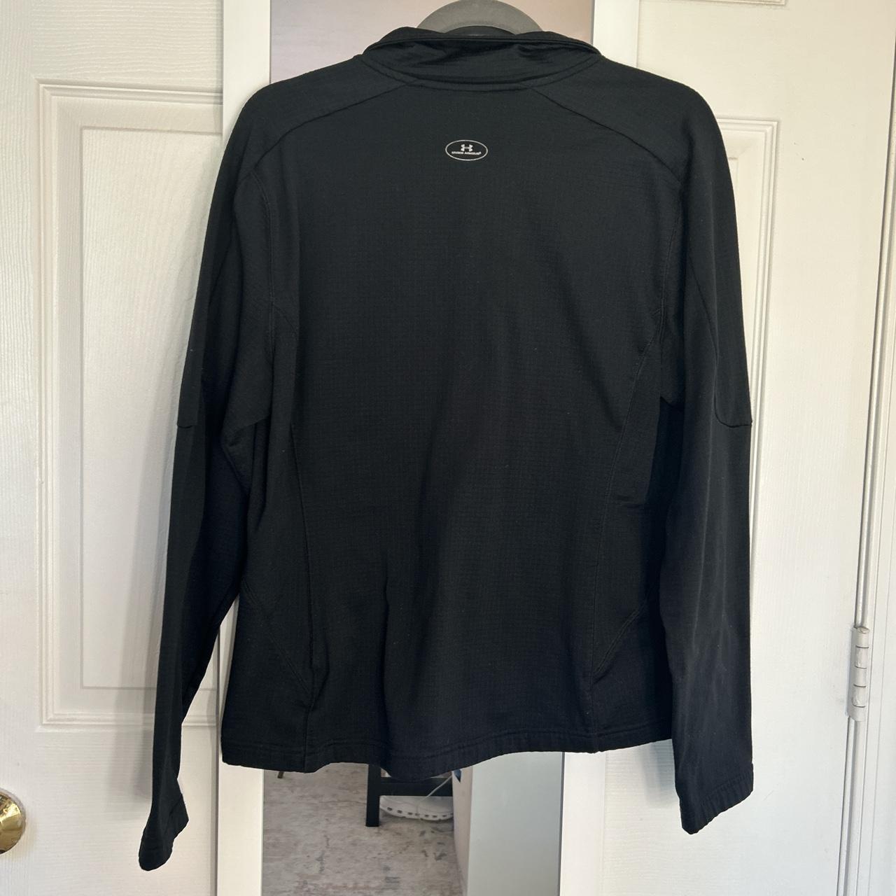 Black Under Armor quarterzip. Bought for 30... Depop