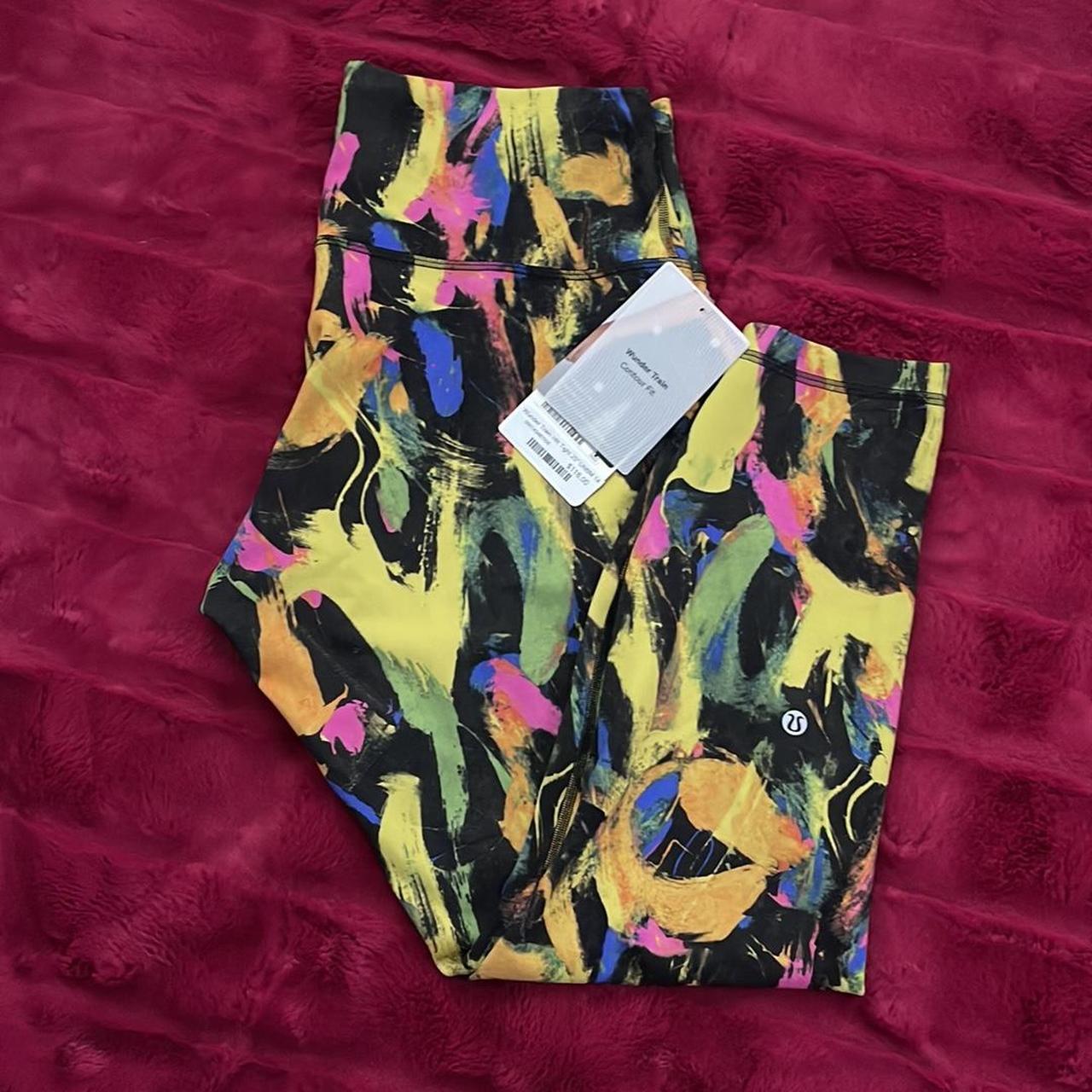 Wunder Train High-rise 25” Lululemon leggings- multi - Depop