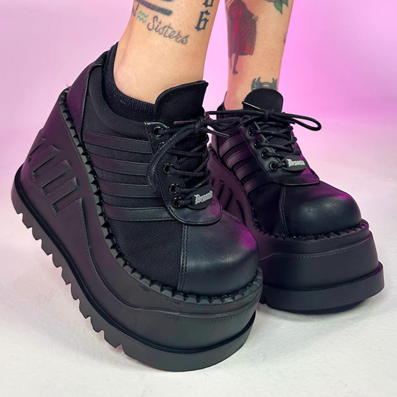demonia sneakers platform