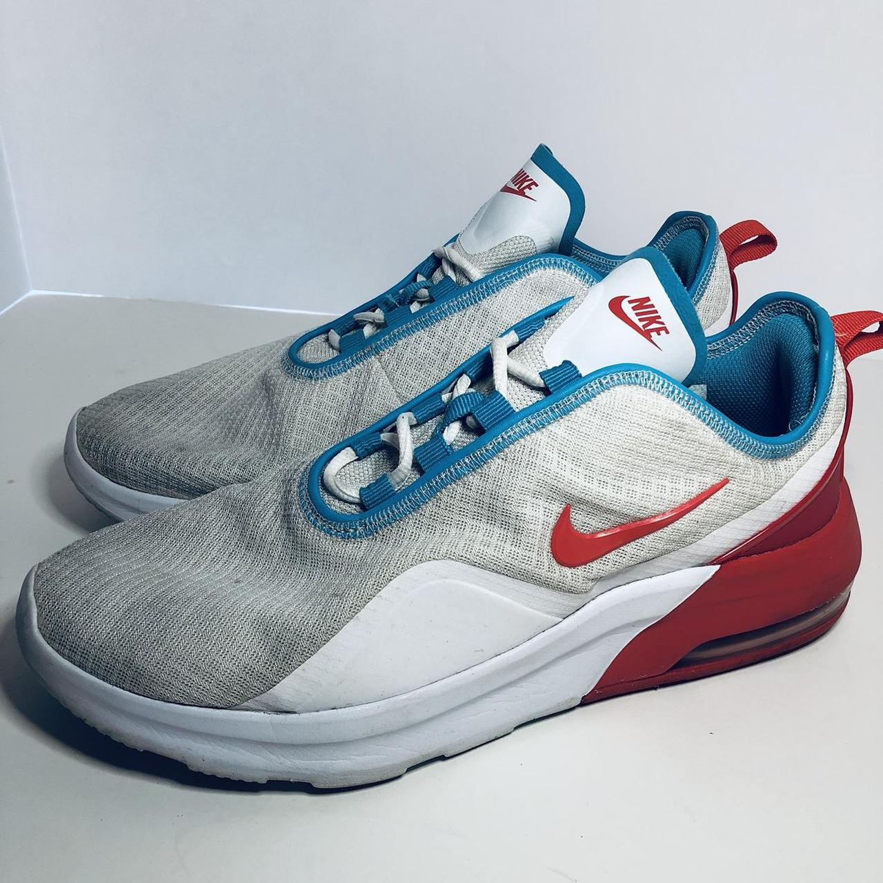 Nike Air Max Motion 2 Running Shoes Red White Blue