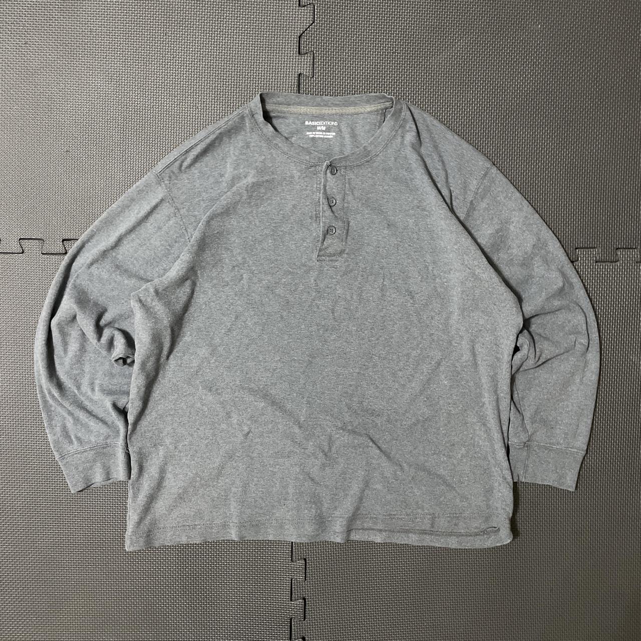 Basic Editions Men's Shirt - Grey - M – Basic edi… - image 1