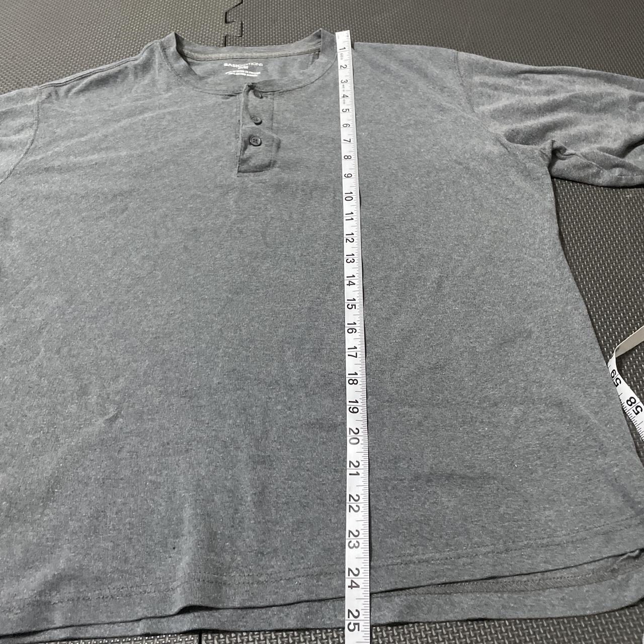 Basic Editions Men's Shirt - Grey - M – Basic edi… - image 3