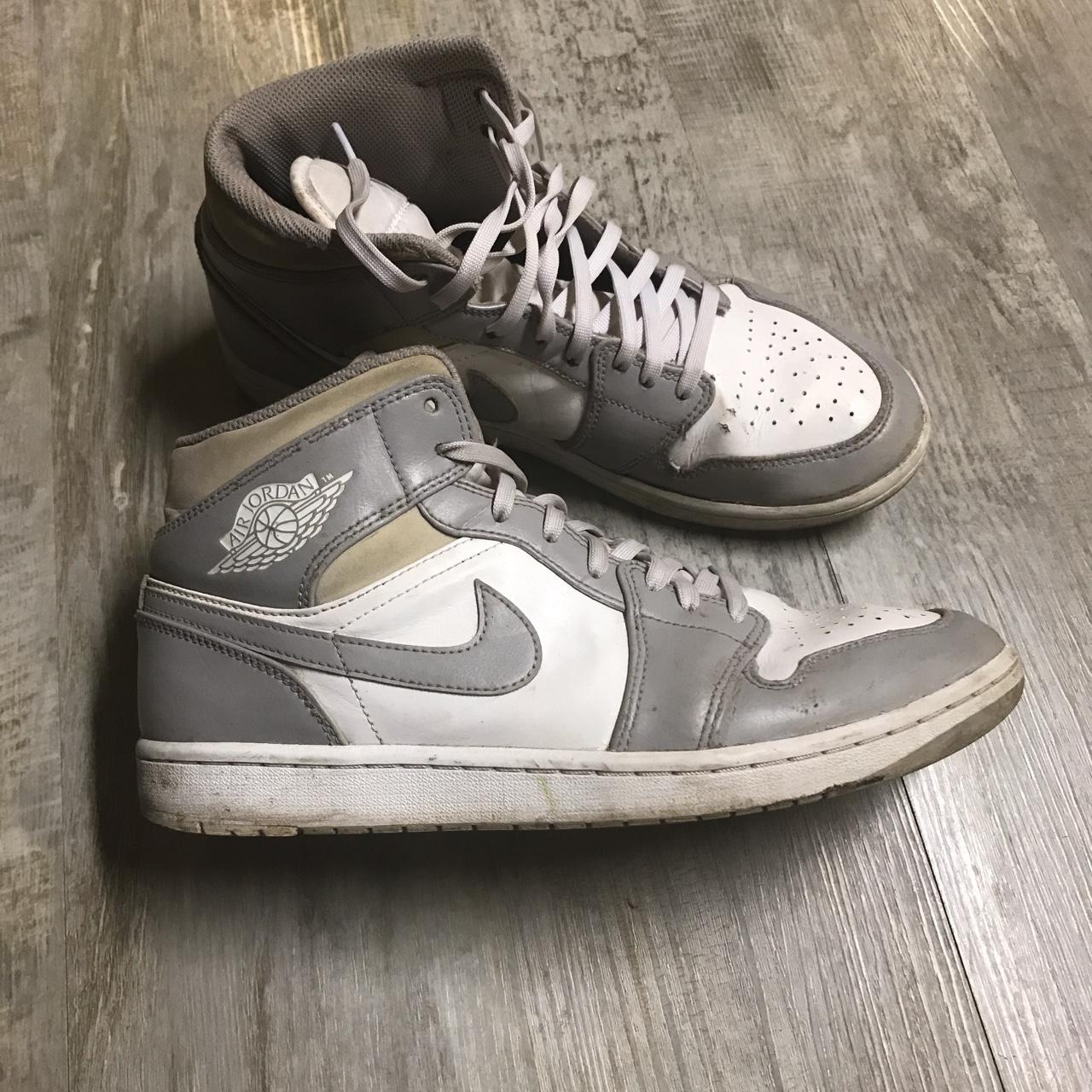 mens grey jordan 1