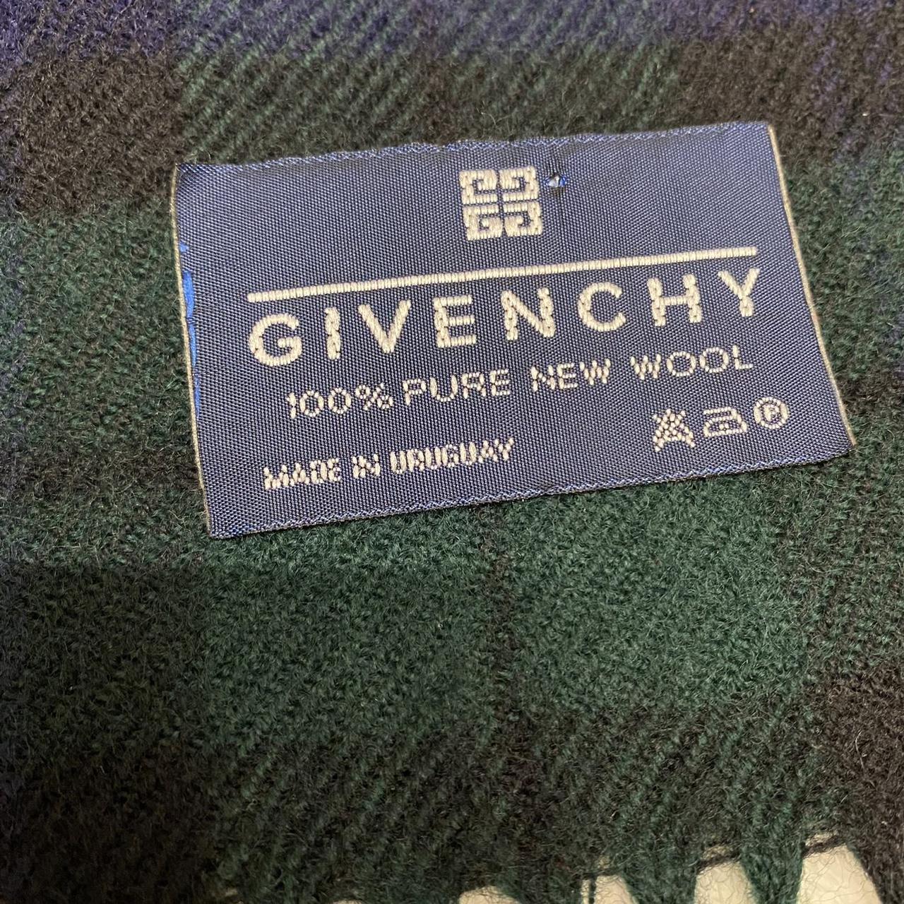 Givenchy Plaid Scarf Men or Unisex 100% pure new... - Depop