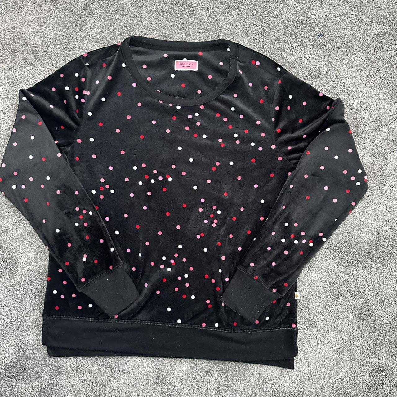 Kate Spade New shops York Dot Dot Dot Logo Sweatshirt XS