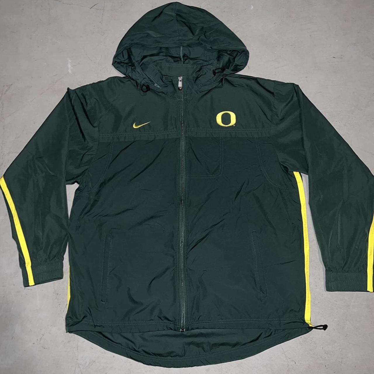 00’s Nike Team Oregon Ducks Windbreaker Jacket Size:... - Depop