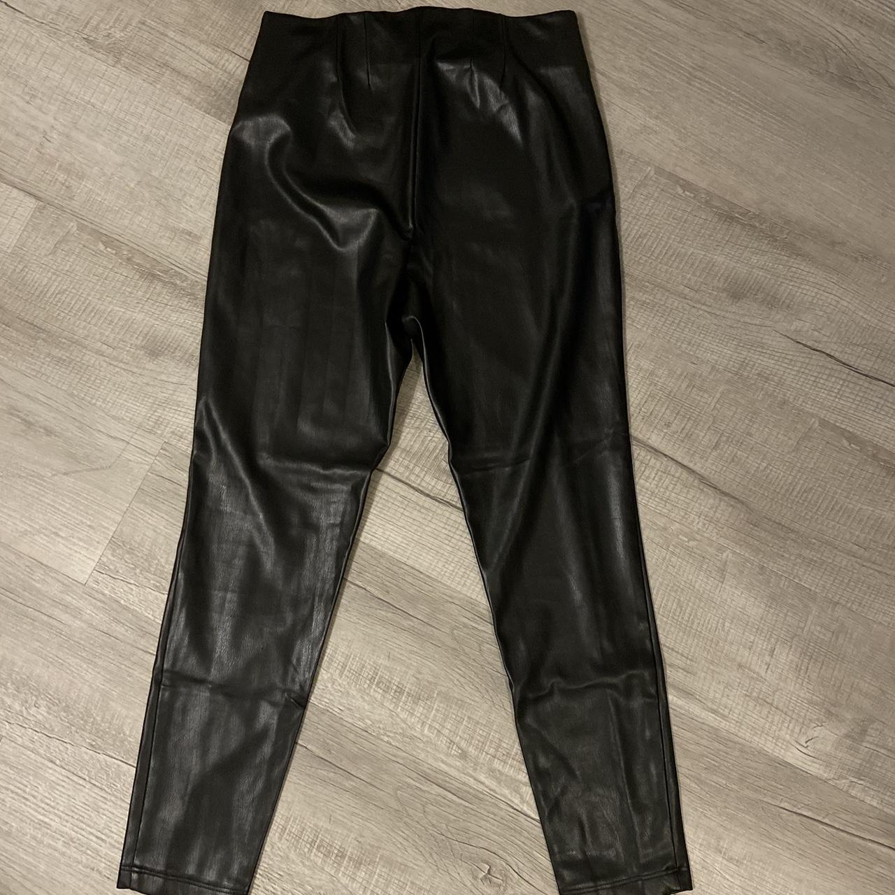 Women’s Leather Pants/Bottoms - Depop