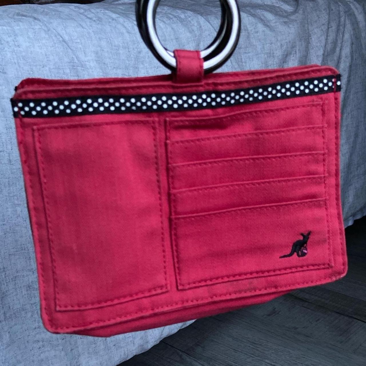 Pouchee “the ultímate purse organizer” women’s red... - Depop