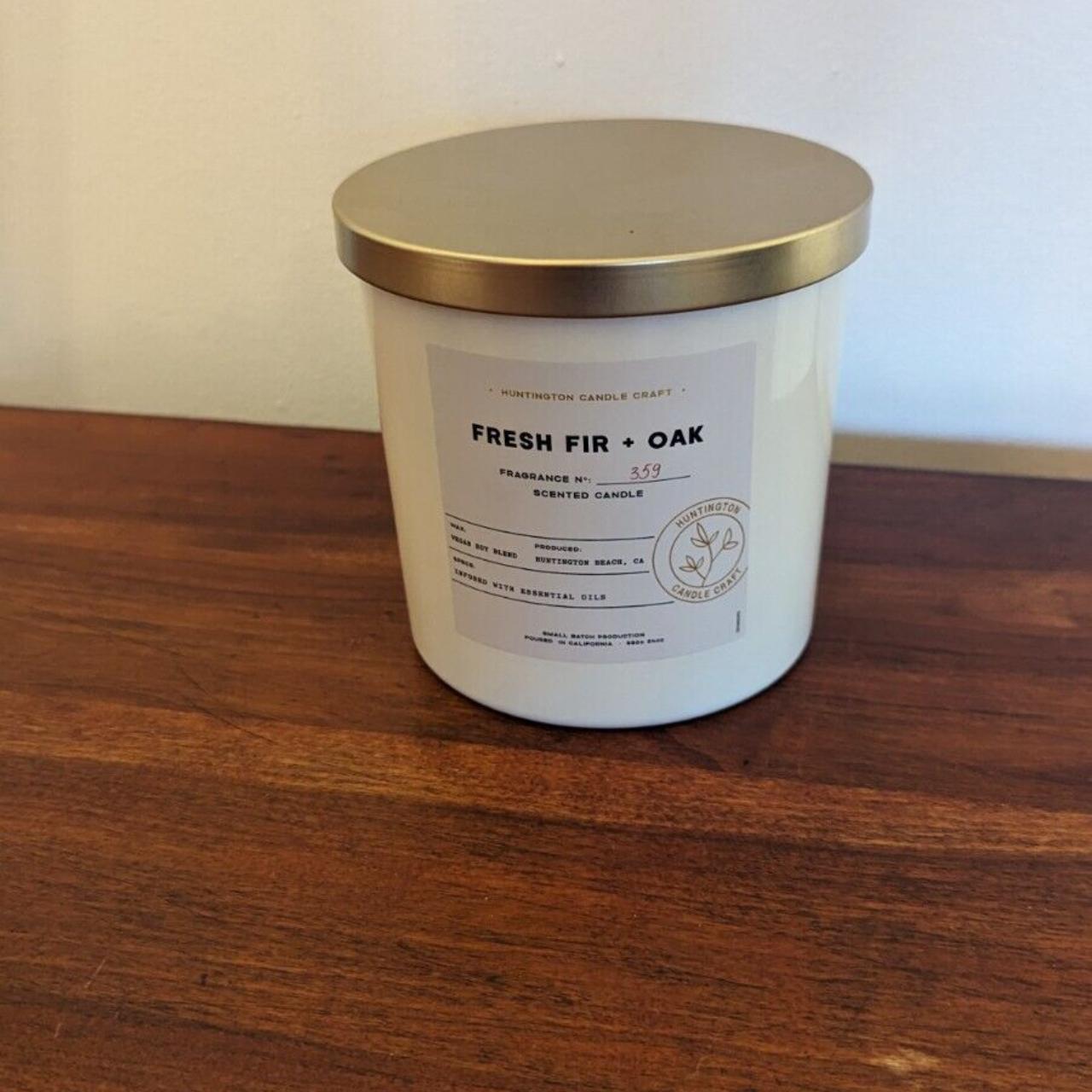 New LEOBEN CO Huntington Candle Craft Candle Fresh... - Depop