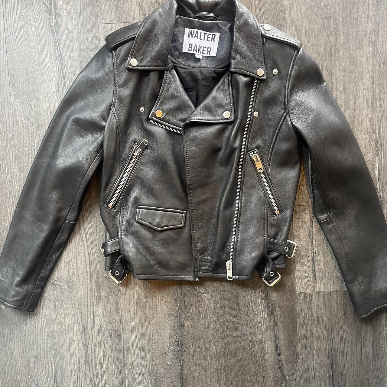 Walter Baker leather jacket Size woman’s small... - Depop