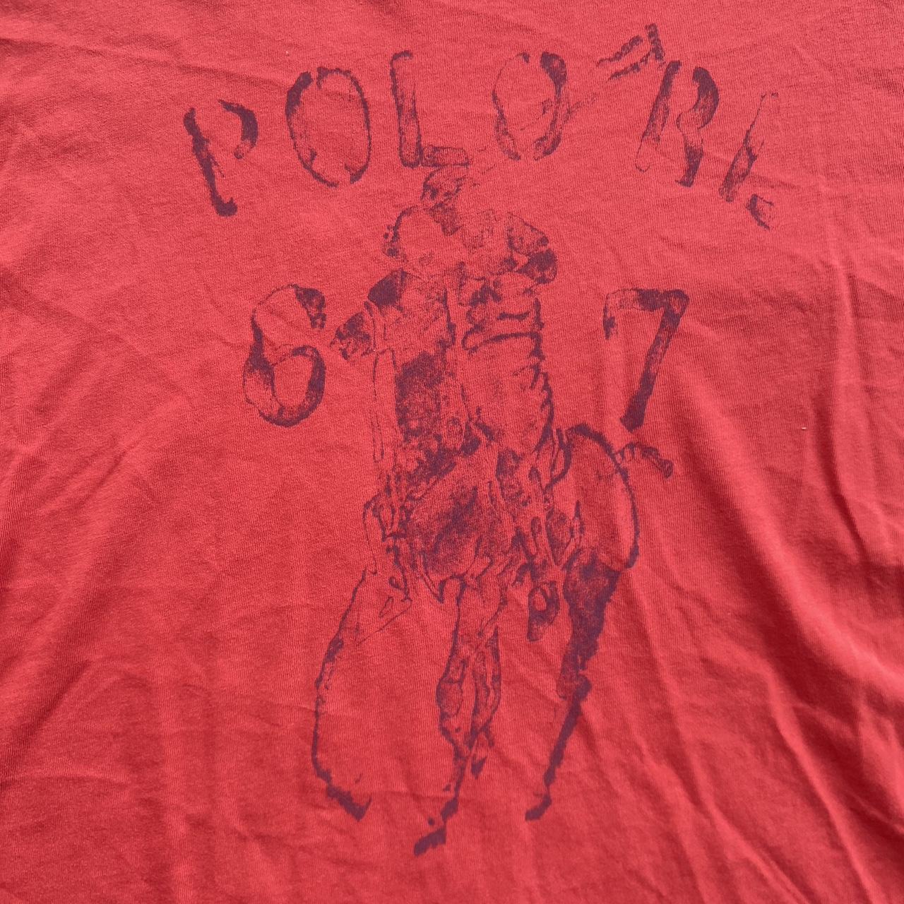 Vintage polo Raul Lauren, good fade and wear, size m... | Depop