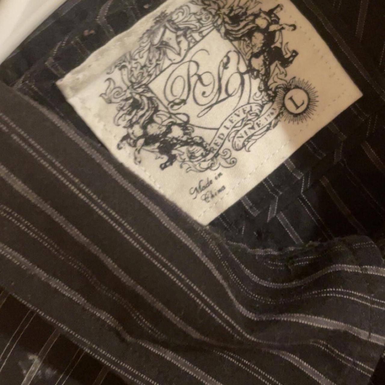 hella swag roar button up embroidered lions on it... Depop