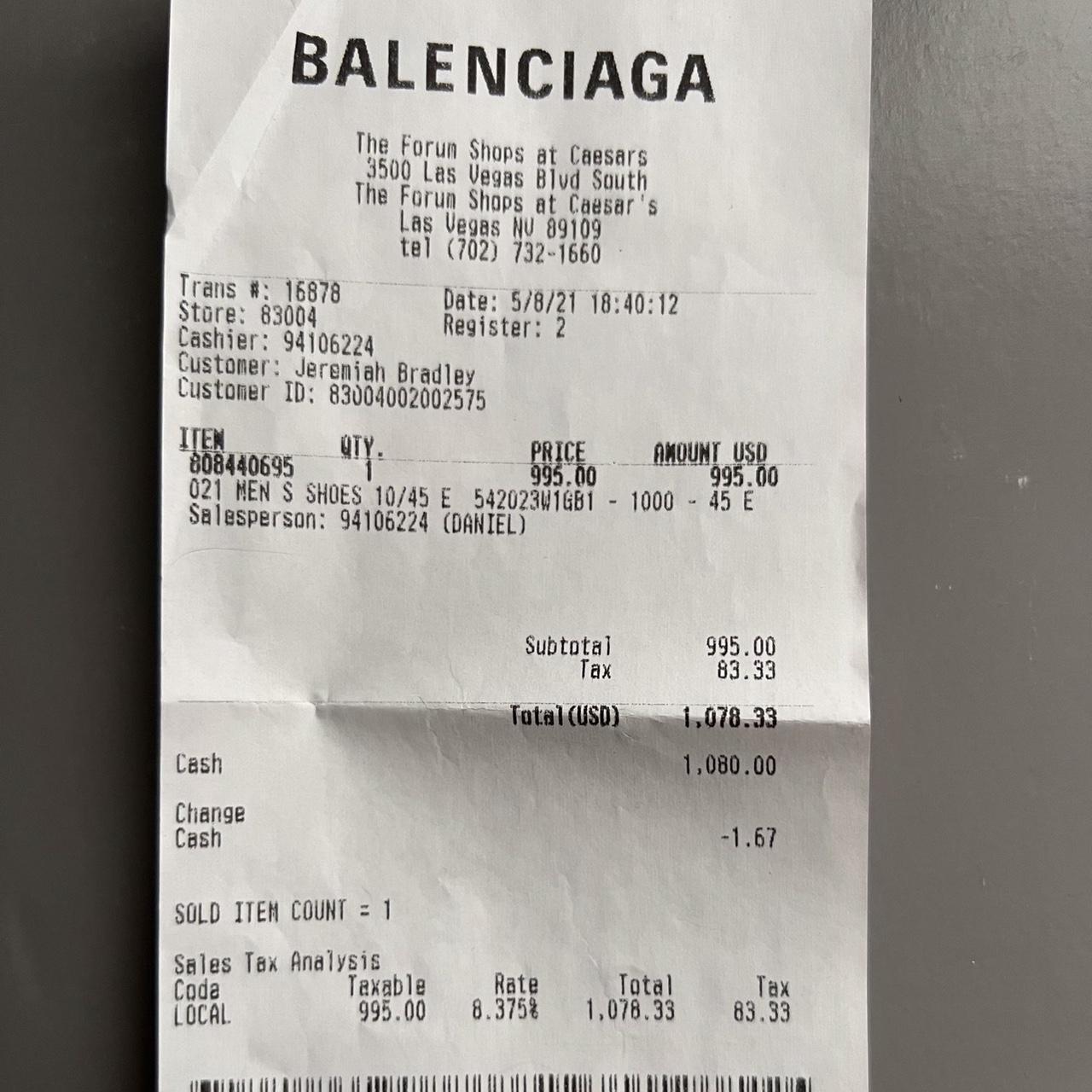 Balenciaga forum discount shops