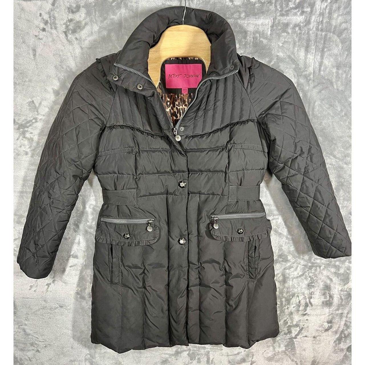 Betsey Johnson Quilted Puffer Coat Womens Size. Depop