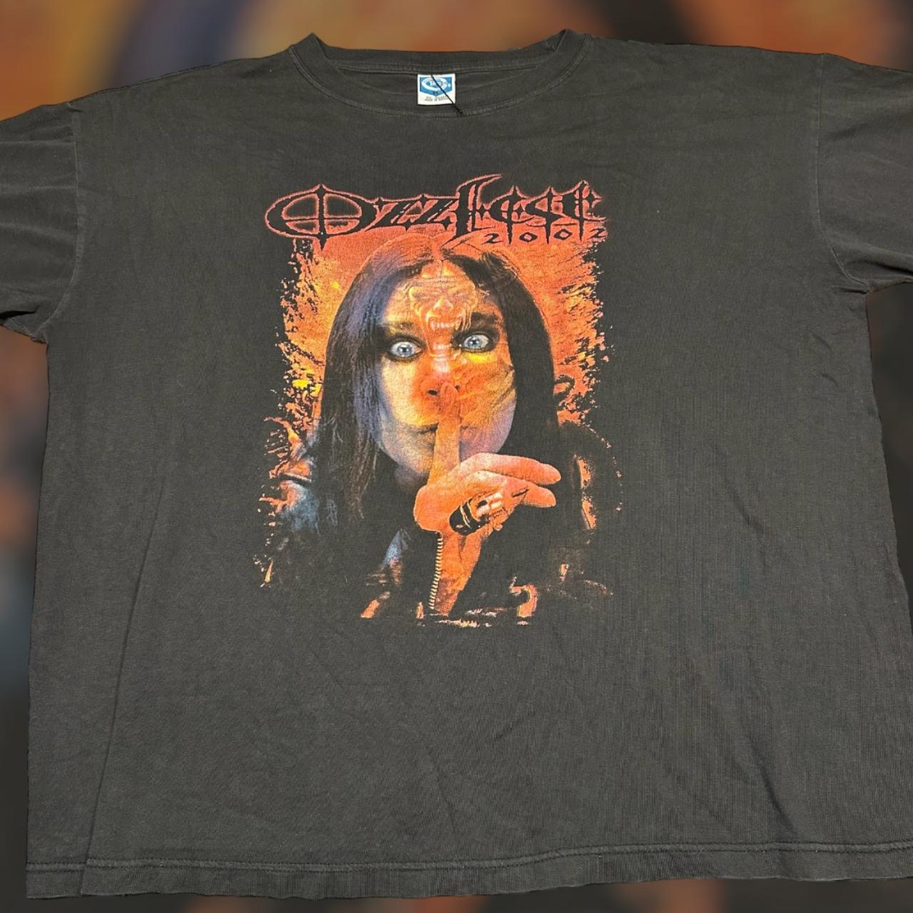 Vintage 2002 Ozzy Osbourne OzzFest Shirt #Ozzy... - Depop