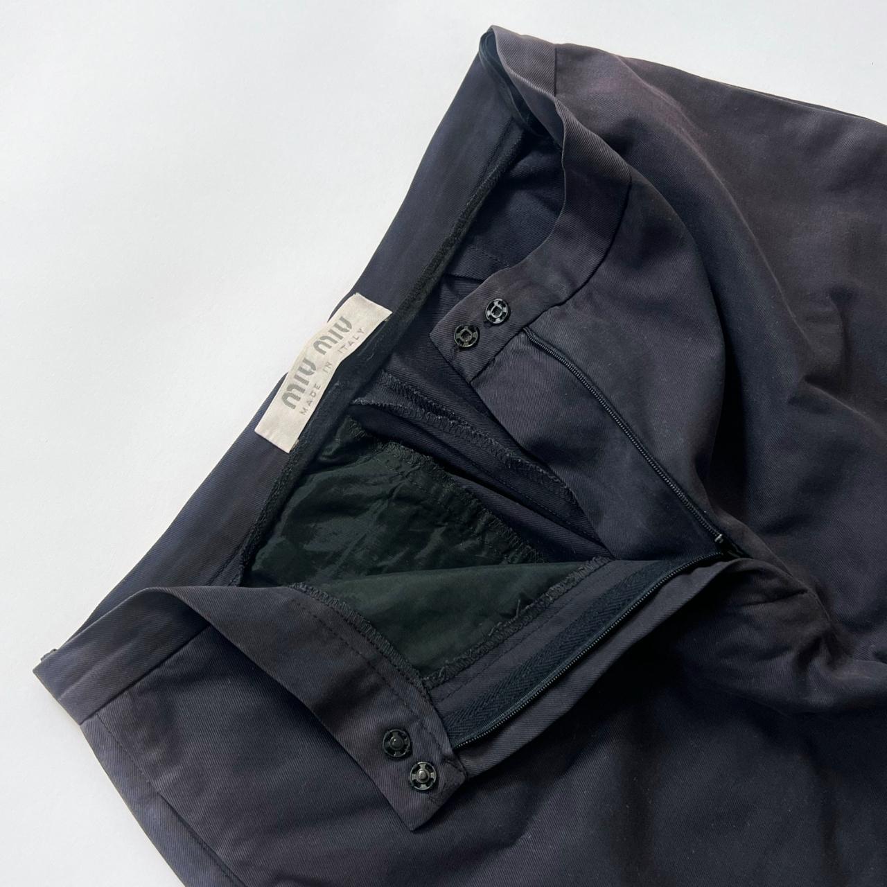 Miu Miu Women's Shorts - Navy - One size – Miu Mi… - image 2