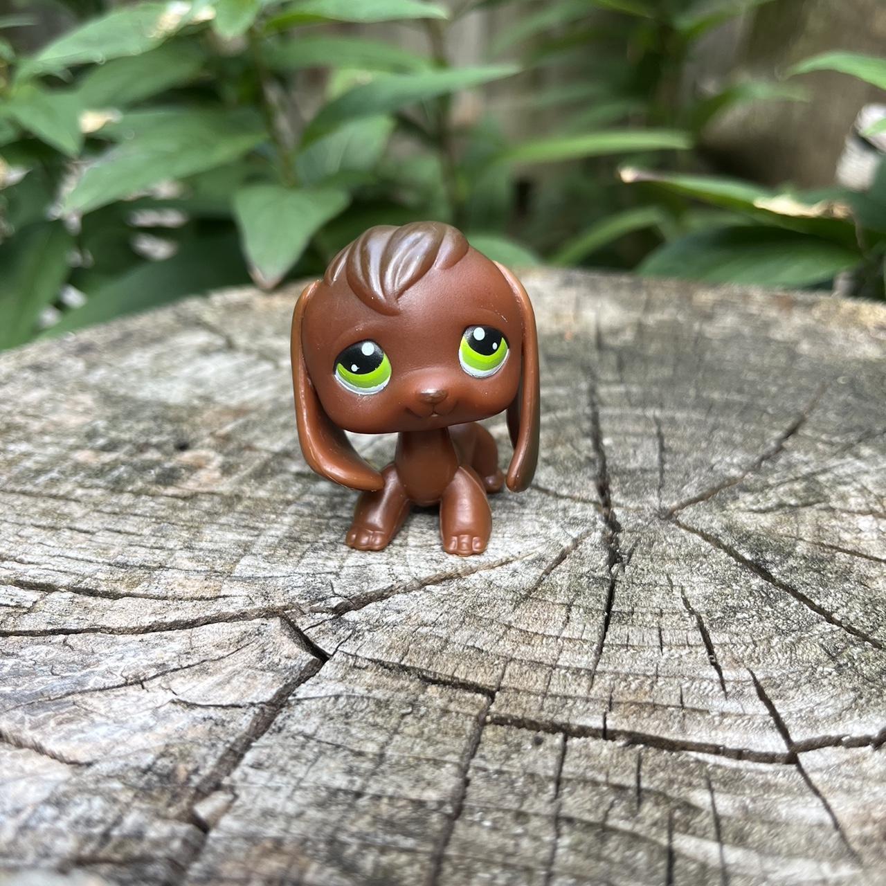 LPS Littlest Pet Shop 77 authentic brown beagle