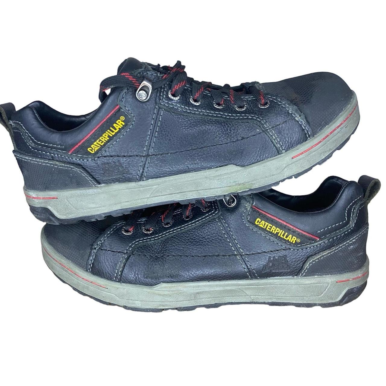 Caterpillar Men 10.5 Brode Steel Toe Work Shoe Work... Depop