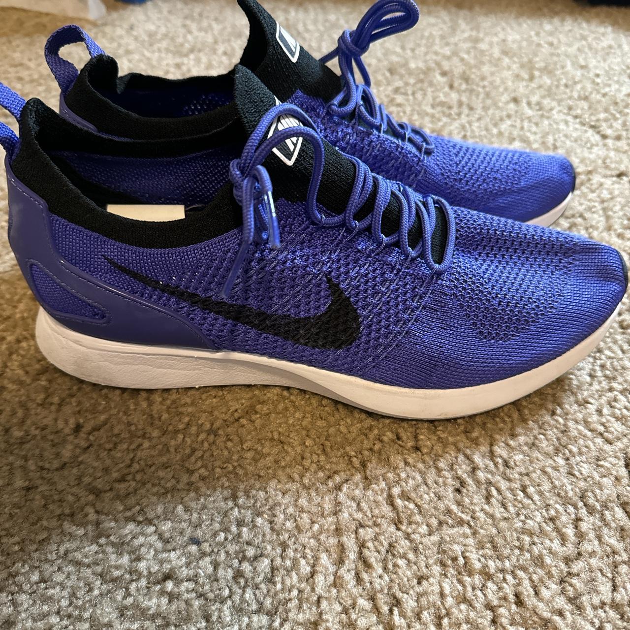 Nike free best sale flyknit mens purple