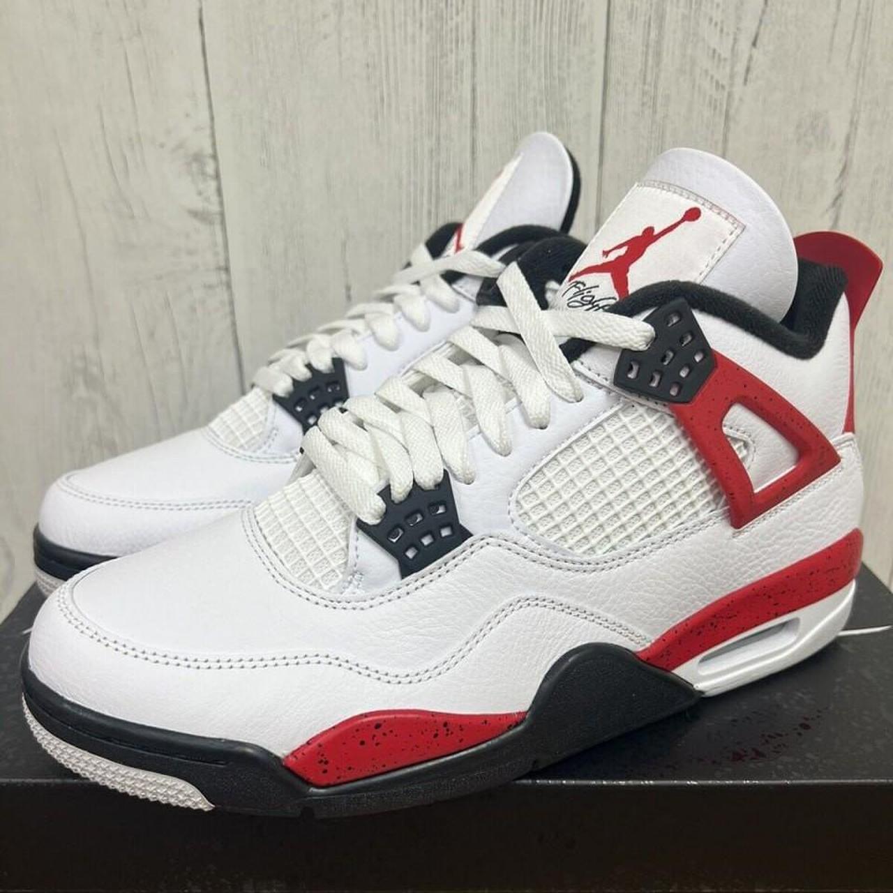 womens jordan 4 red