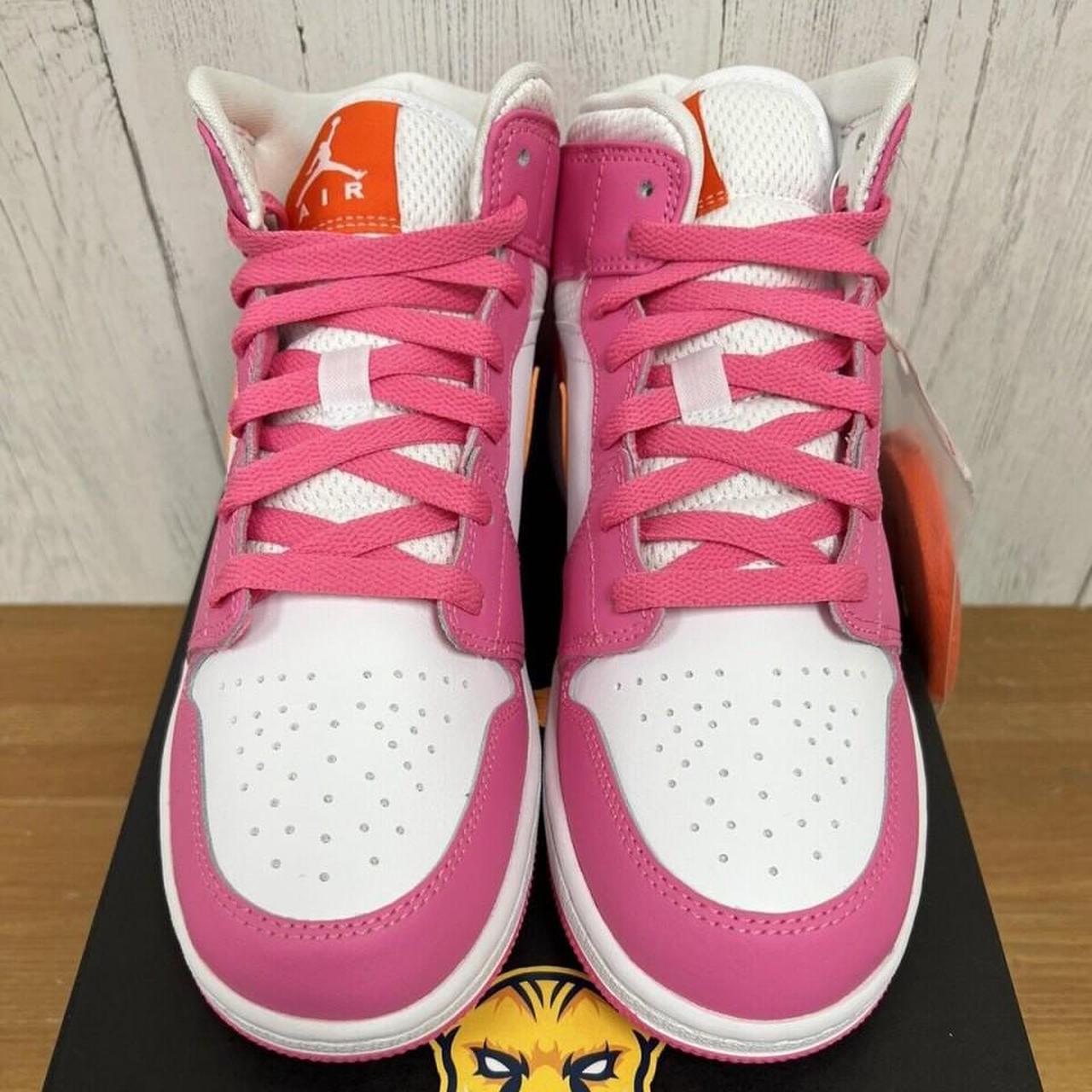 jd jordans pink