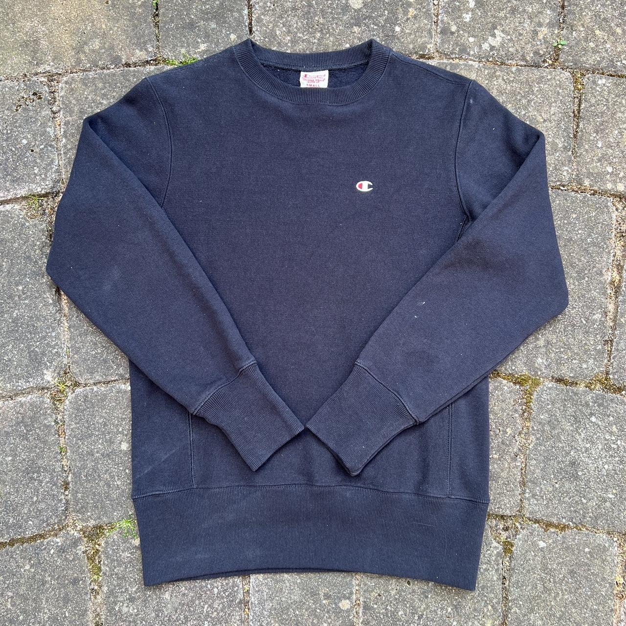 Vintage Champion Reverse Weave Sweatshirt, Note Fits - Depop