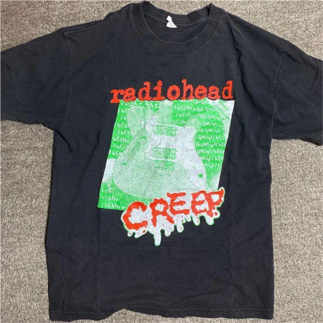 Radiohead Creep Vintage Tee T-shirt, Music Band... - Depop