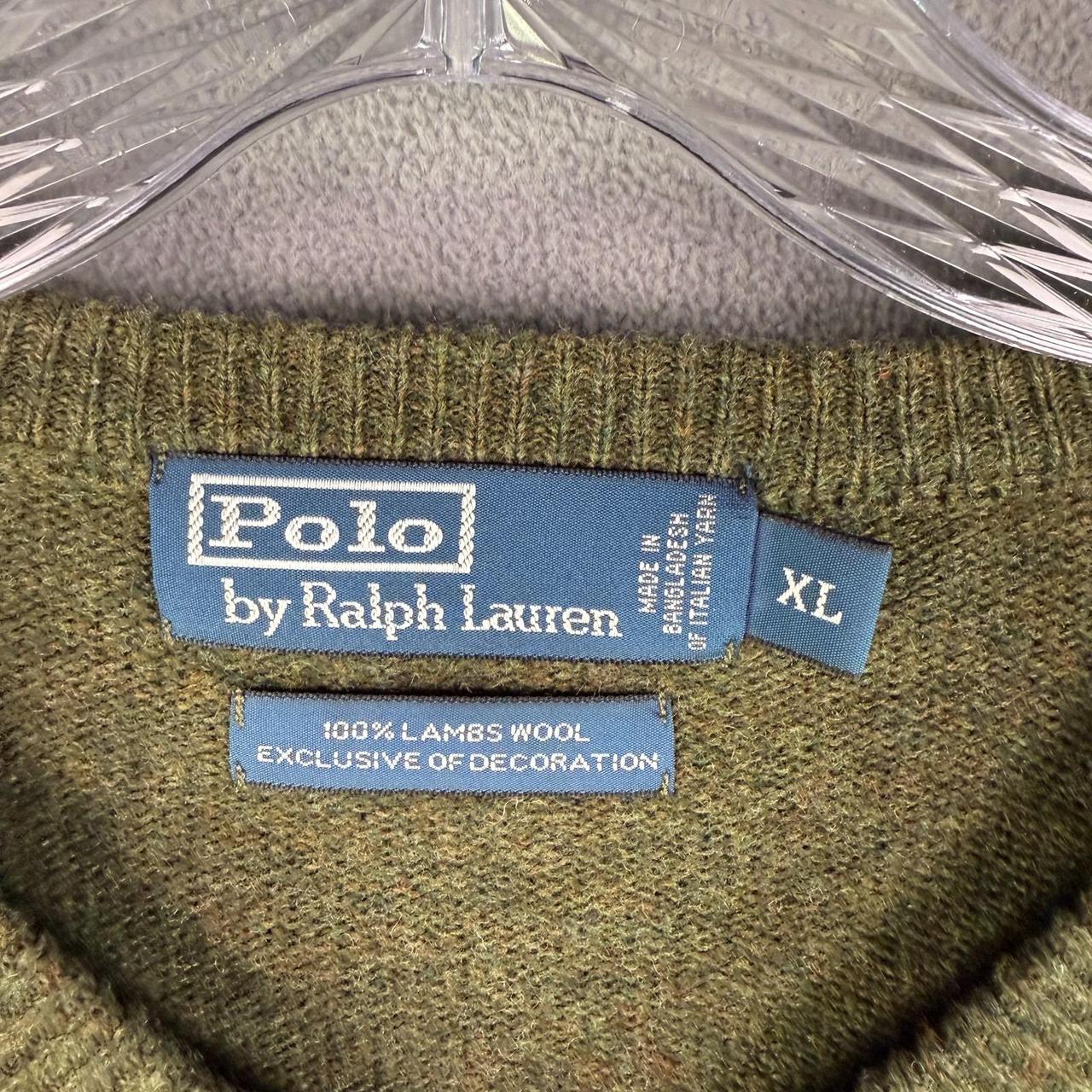 Polo Ralph Lauren Men's Sweater - Green - XL – VT… - image 3