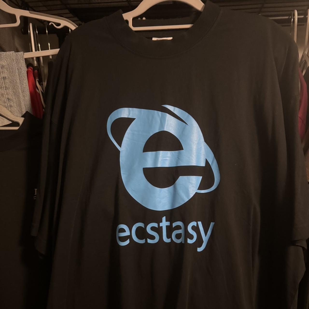【VETEMENTS】人気 ECSTASY ロゴ T シャツ サイズ XS VETEMENTS】人気 ECSTASY ロゴ T シャツ サイズ XS - メルカリ