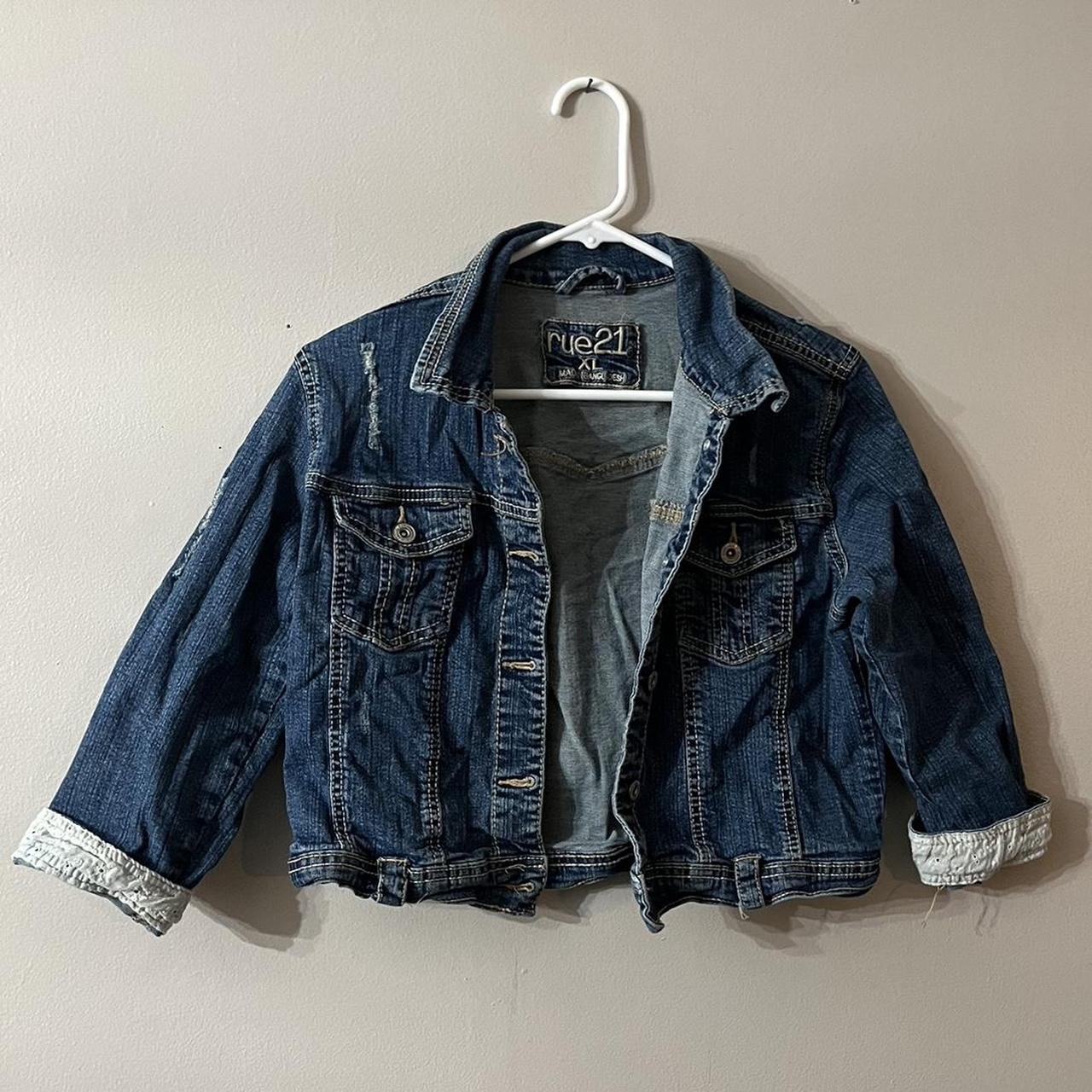 Rue 21 denim outlet jacket