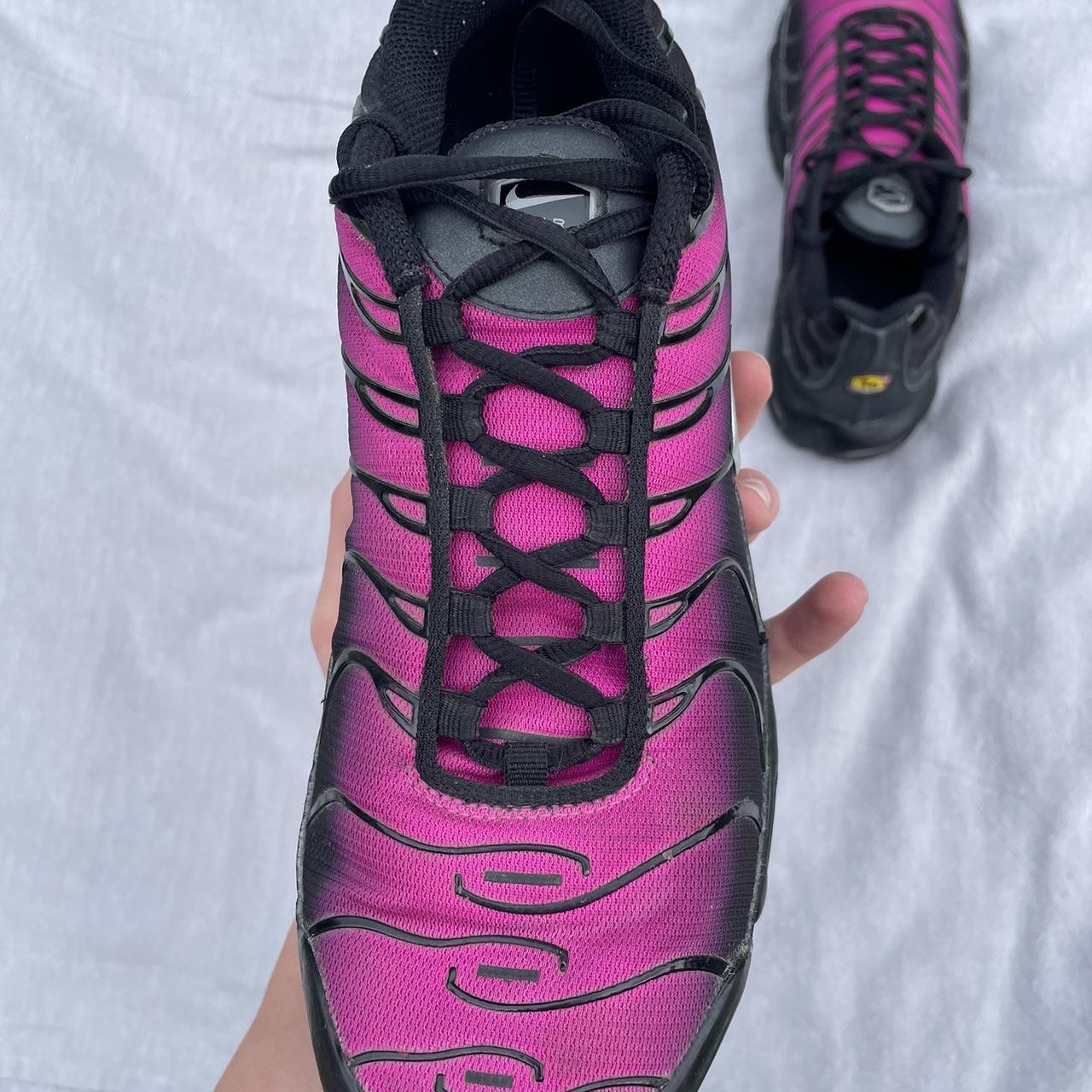 Fuchsia Nike Air Vapormax Plus Geometric Black White Nike Shoes