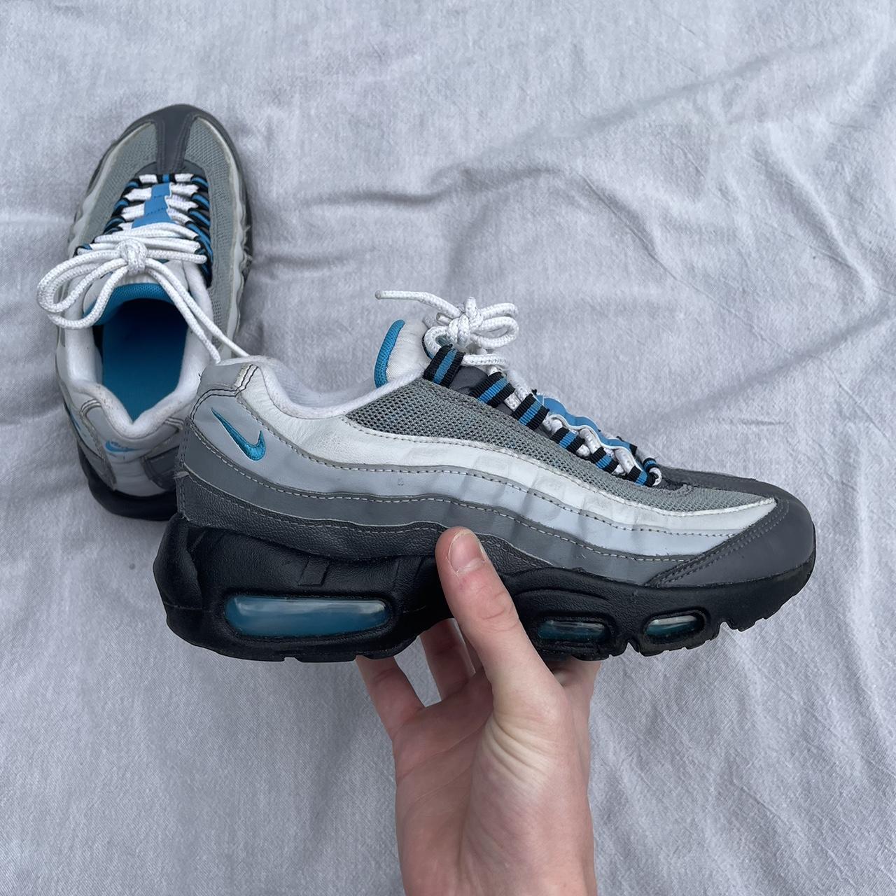 Nike Air Max 95 Recraft Grey Laser Blue (GS),