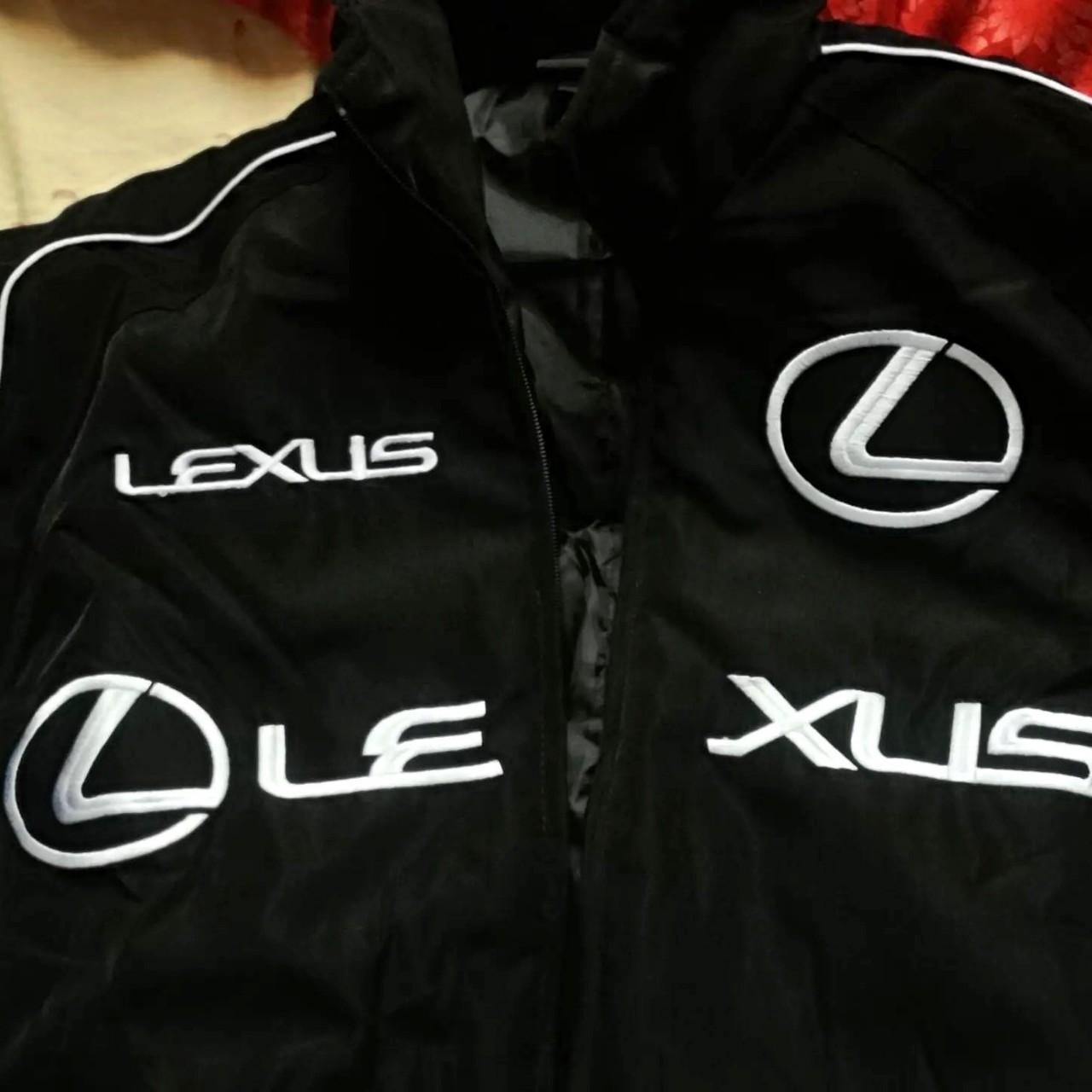 Classic Black Lexus Racing Jacket. Perfect for... - Depop