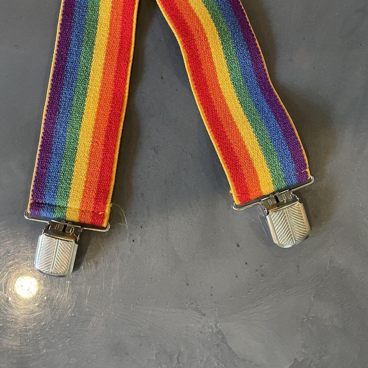 Source Unknown Men's Belt - Red/Orange – VTG 1970… - image 5