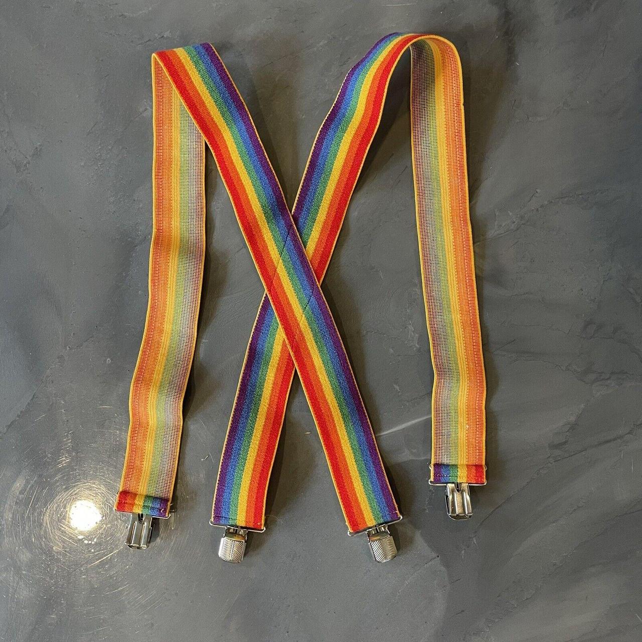 Source Unknown Men's Belt - Red/Orange – VTG 1970… - image 2