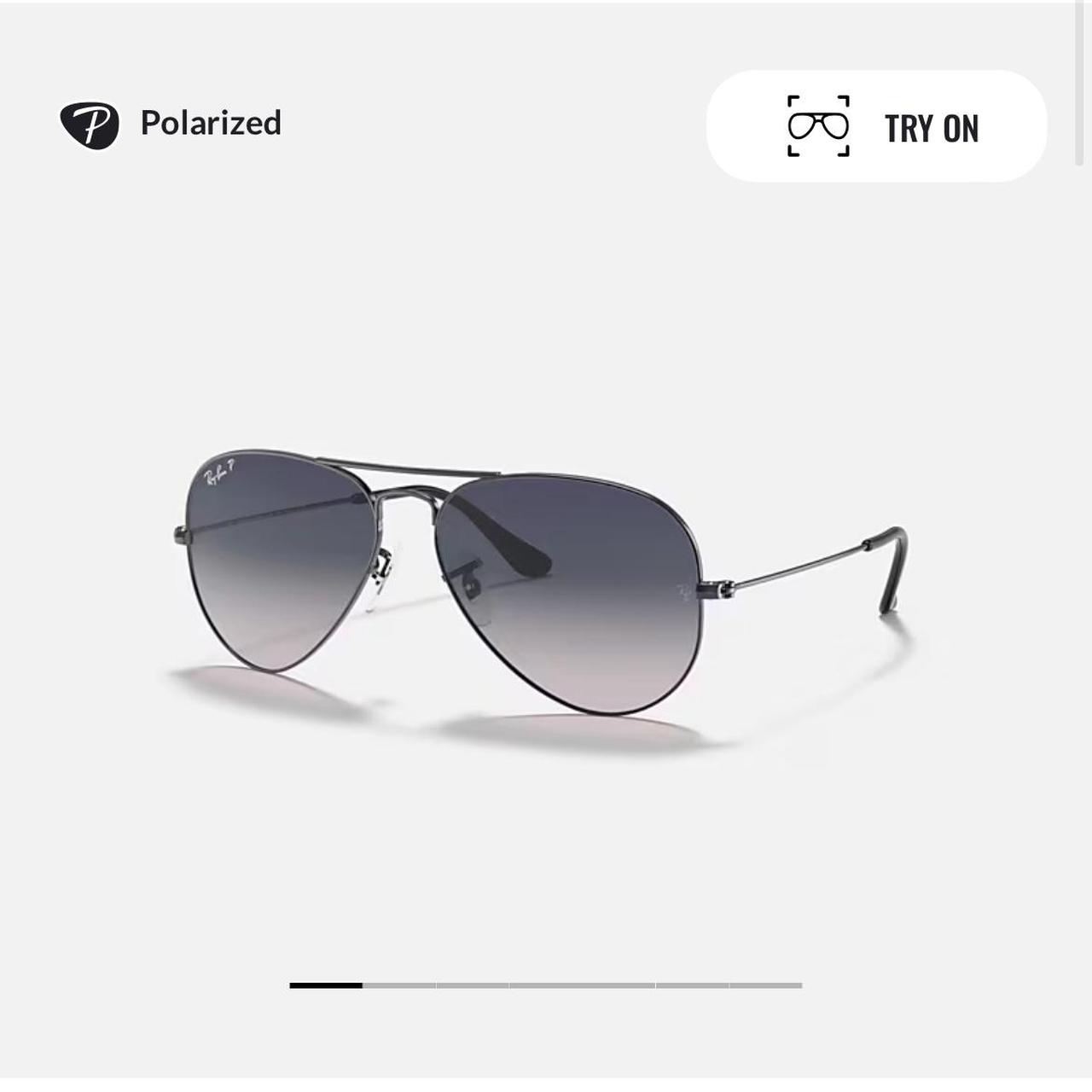 Polarized Aviator Gradient Ray Bans perfect. Depop