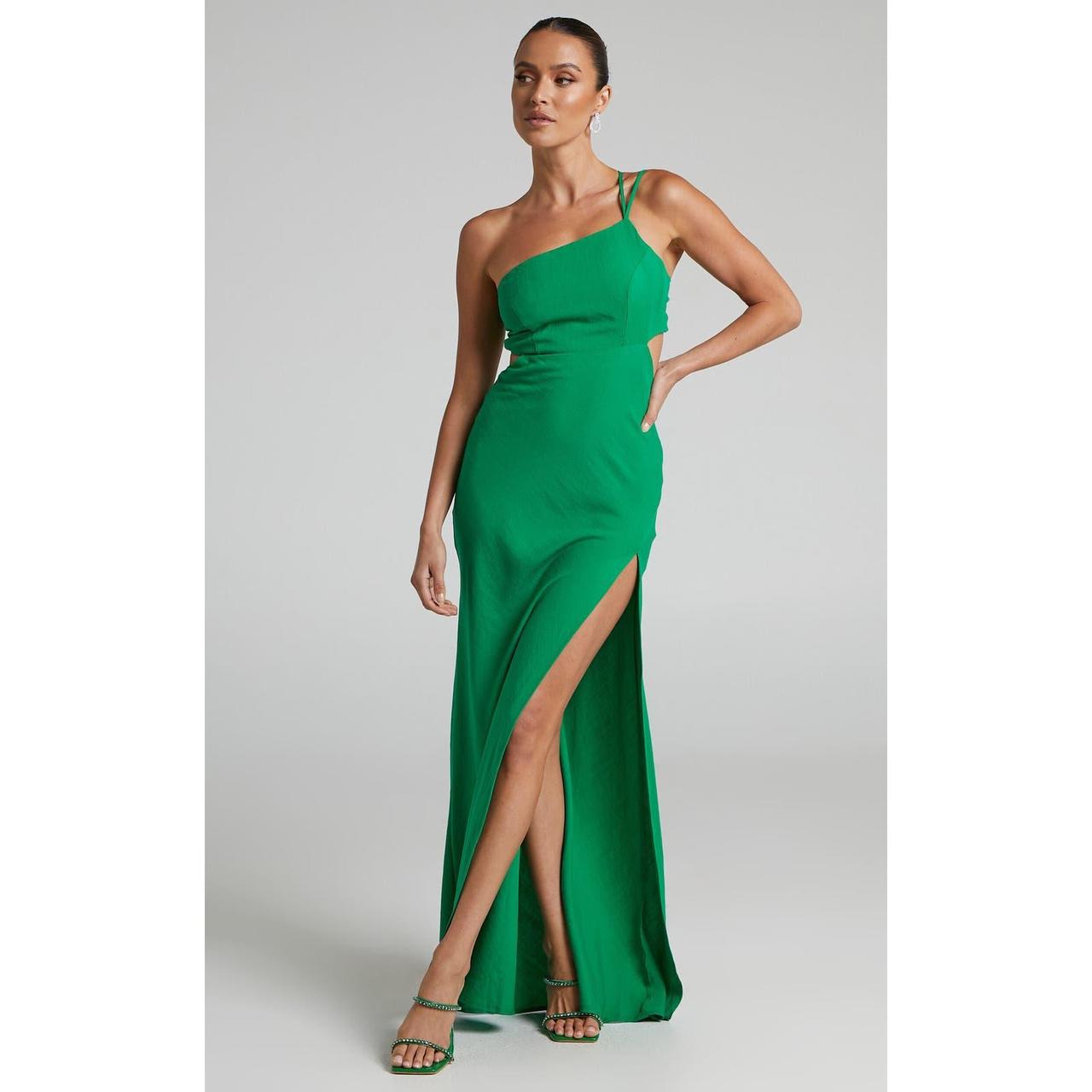 Showpo green outlet dress