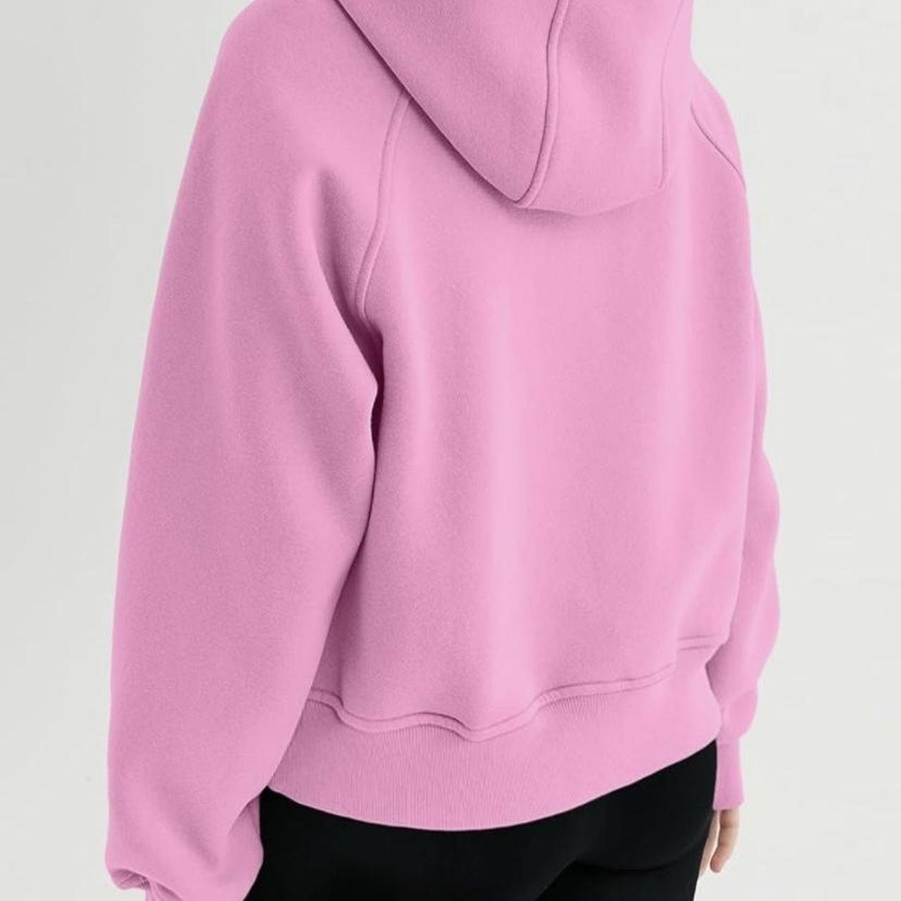 Lulu dupe Oversized Scuba half zip jacket Brand... Depop