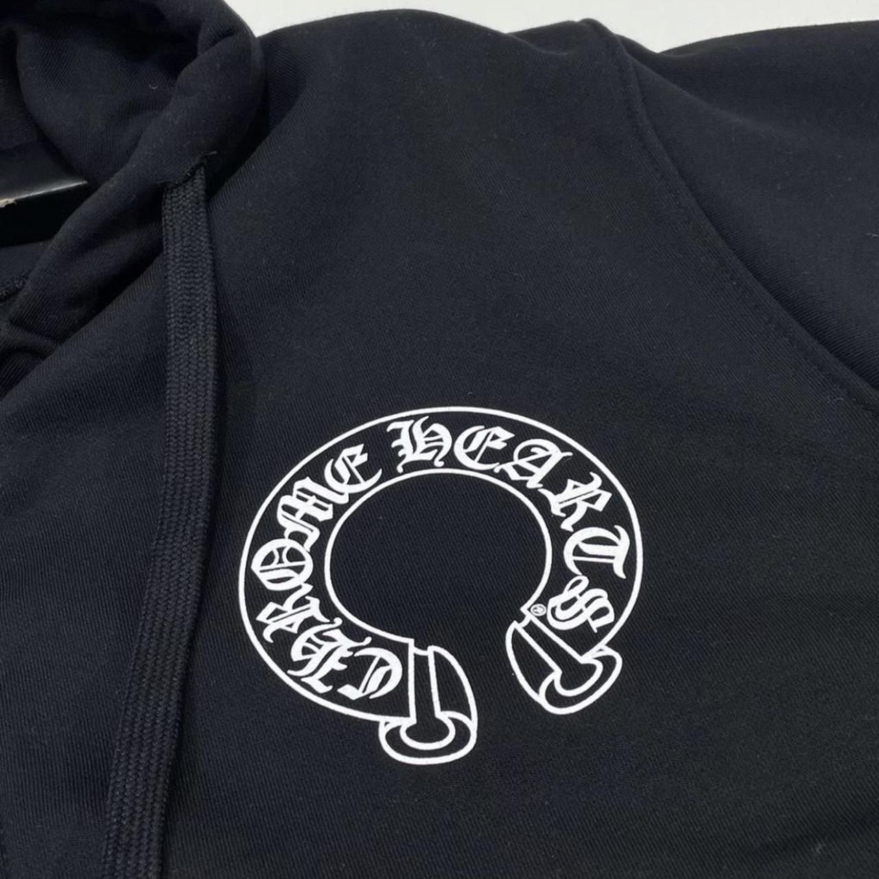 Chrome Hearts custom zip up hoodie New Ships same... - Depop