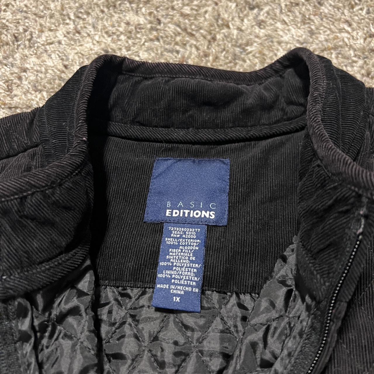 Basic Editions Men's Vest - Black - XL – • Basic … - image 2