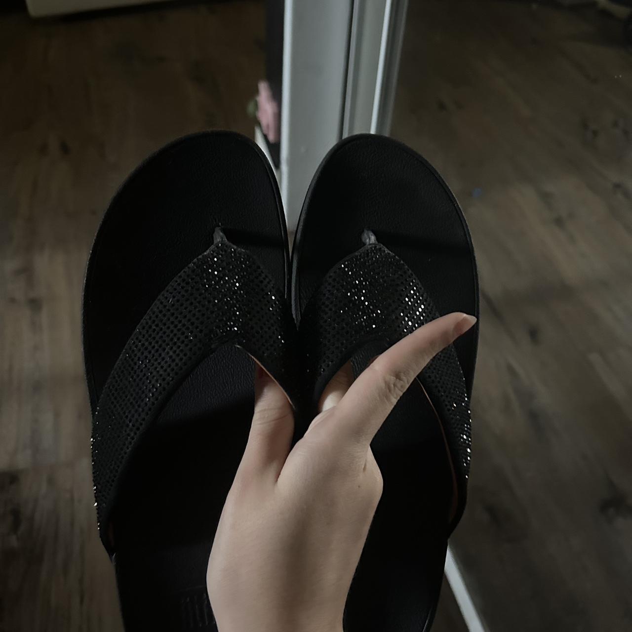 bedazzled nike sandals