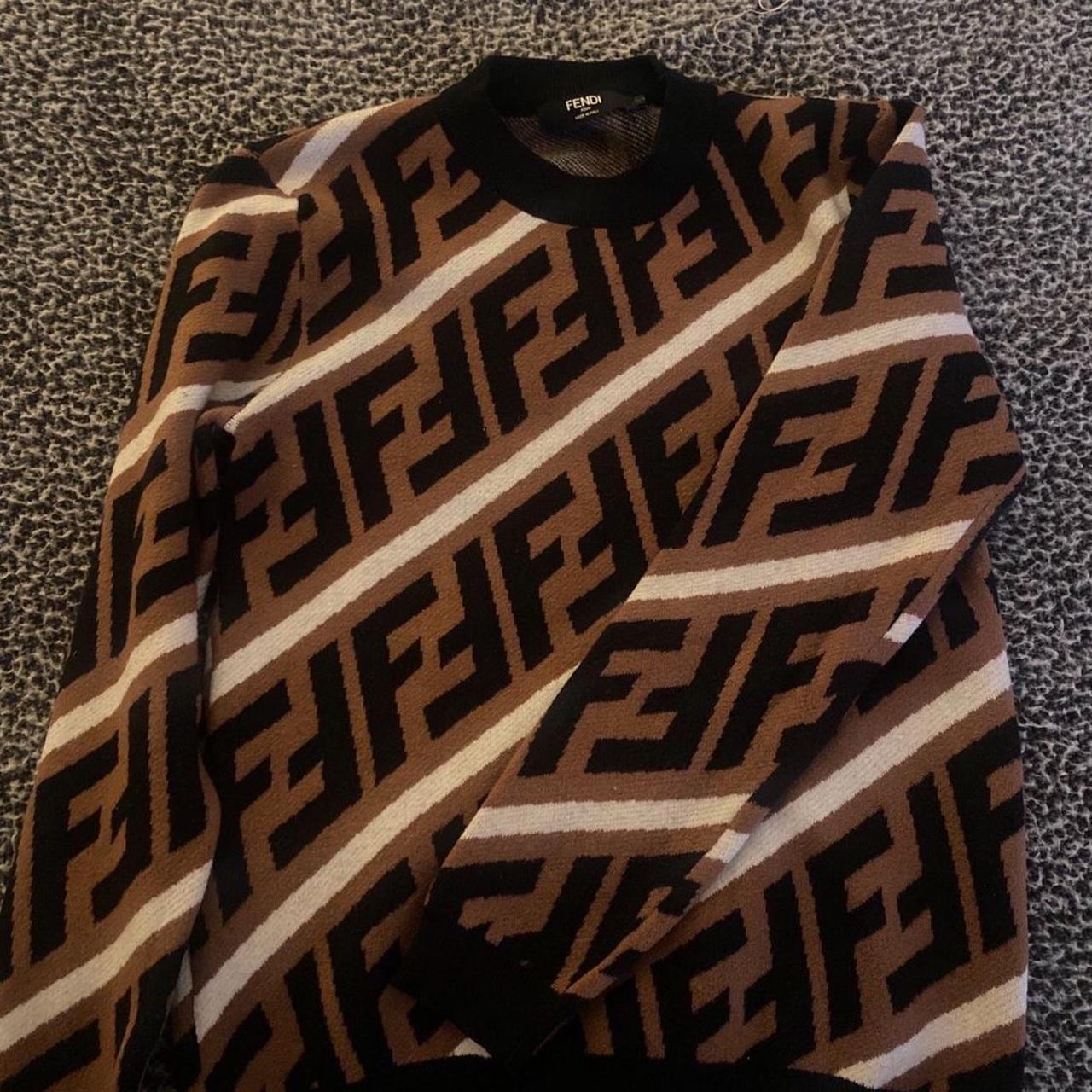 Fendi sweater , only worn a couple times , 10/10... - Depop