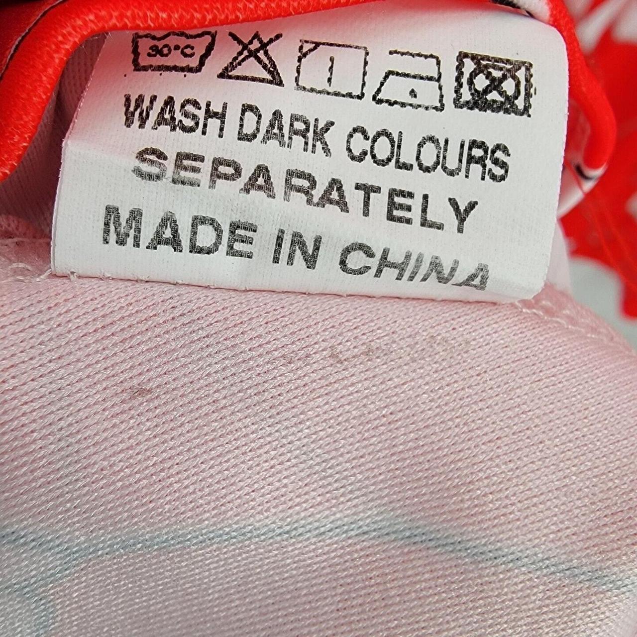 Preloved Women's Dress - Red/White - XXL – Ouges … - image 7