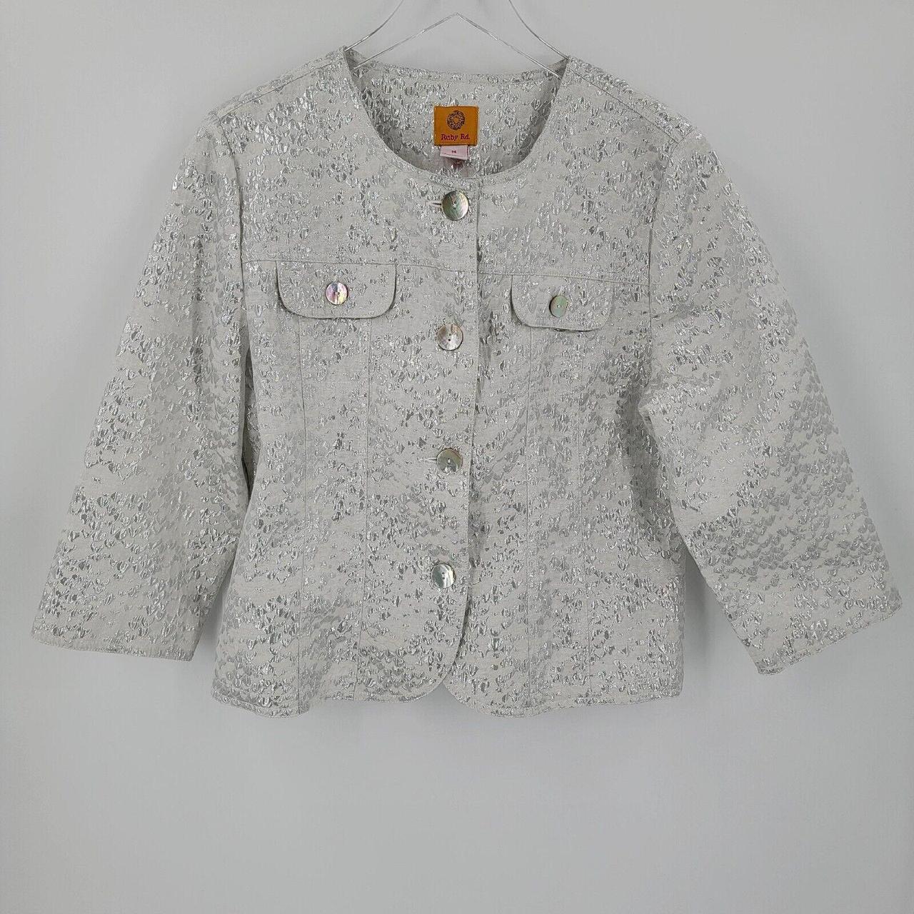 Ruby Rd. Women's Jacket - Silver - 14 – Ruby Rd. … - image 1