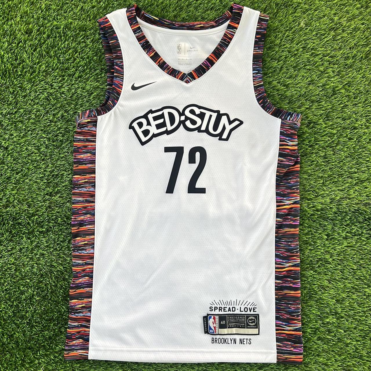Nike Brooklyn Nets BED-STUY ジャージ サイズM NWT Brooklyn Nets Jersey Biggie Smalls 72 Bed Stuy Coogi