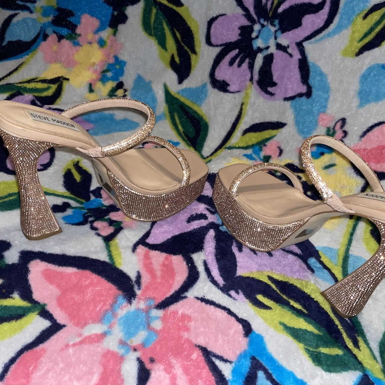 steve madden sparkly flats