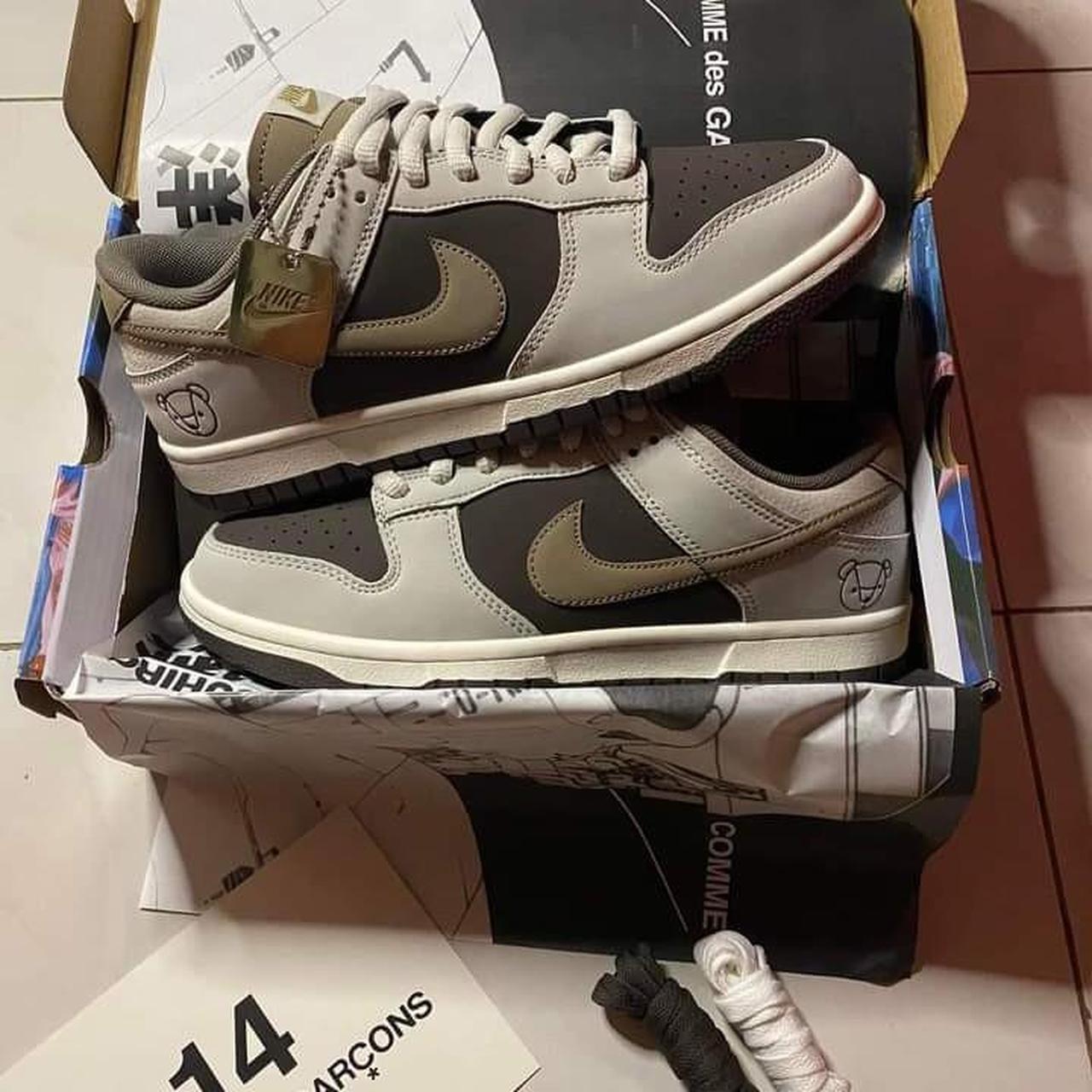 NIKE Grey Panda Brown SIZES: WOMEN US=UK 6 =... - Depop