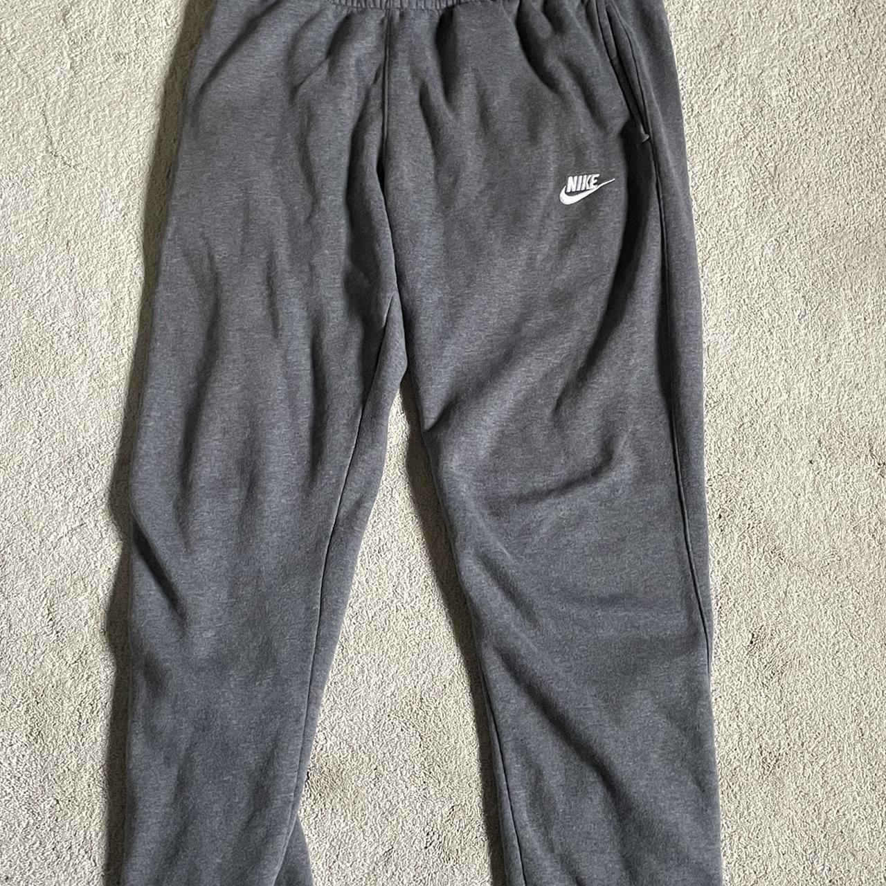 New nike gray sweatpants Depop