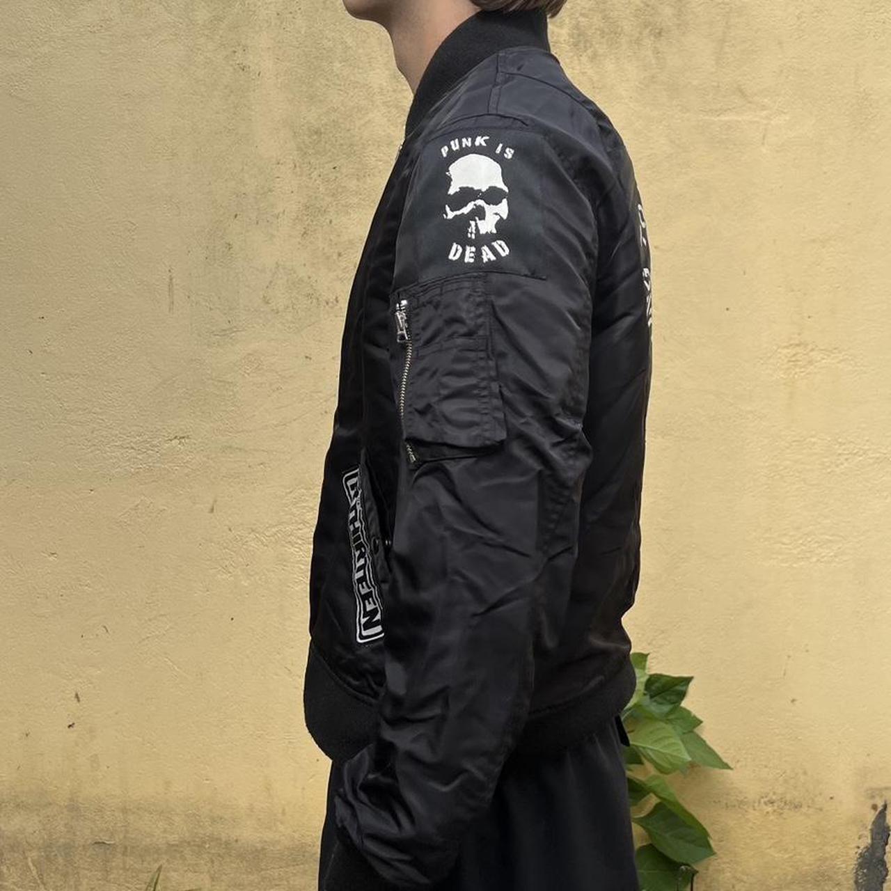 R13 Men's Bomber/Biker Jacket | Depop