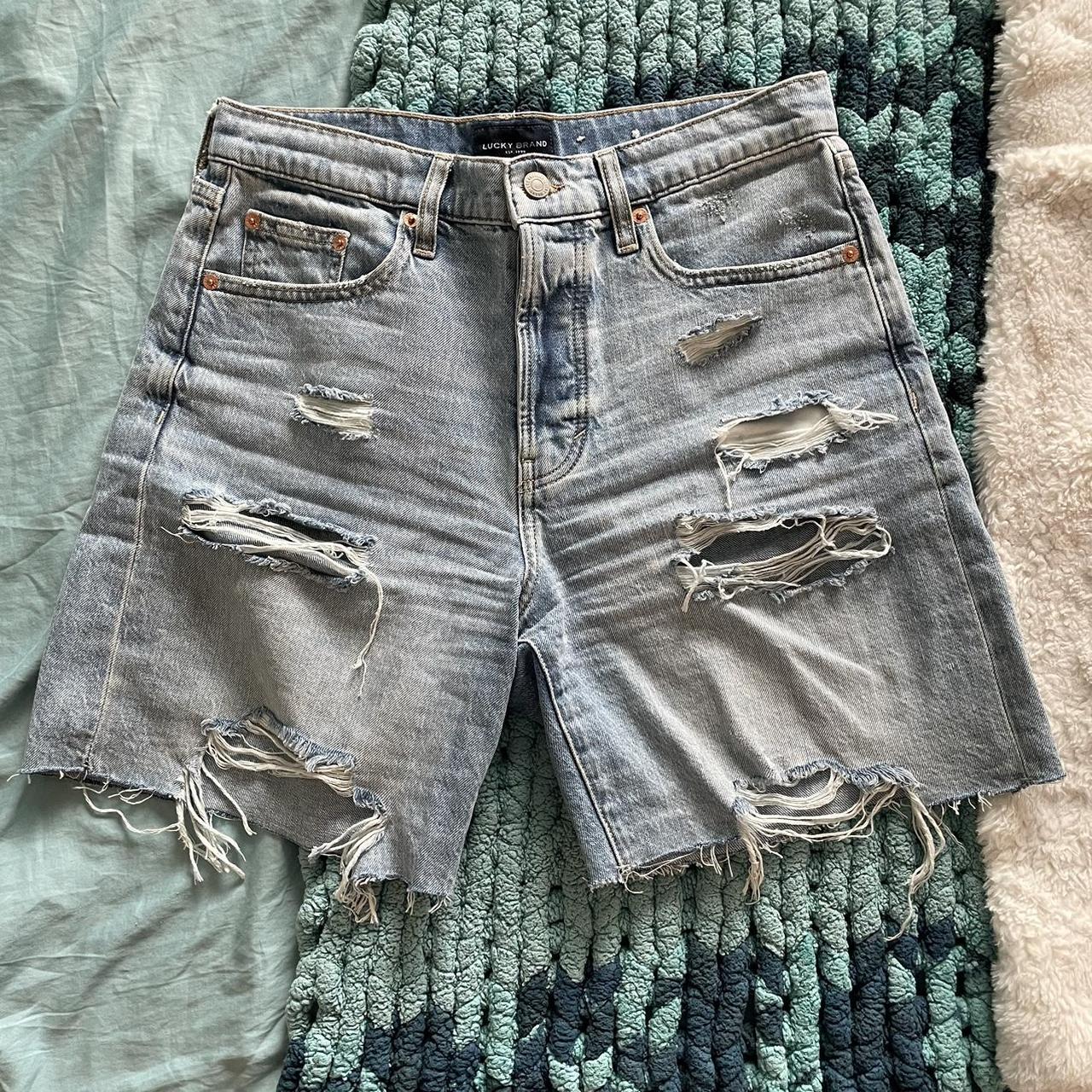 Lucky Brand Distressed Jean Shorts